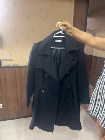 پالتو زنانه برند NAF NAF فرانسوی زنانه|لباس|فولادشهر, B5|دیوار