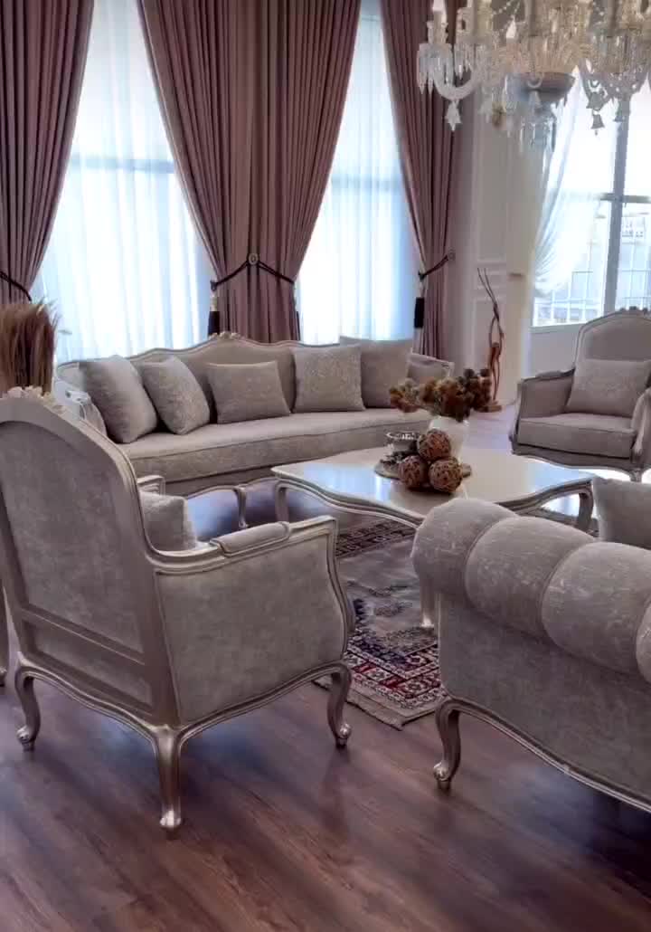 ست مبل فرانسوی لوگان‌|مبلمان خانگی و میز عسلی|خرم‌آباد, |دیوار