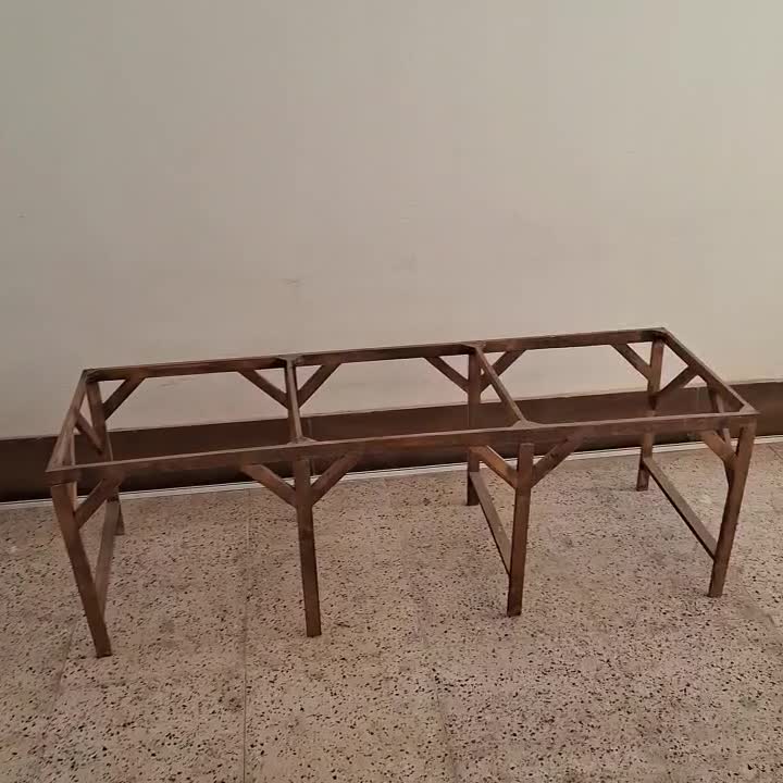 میز چوبی ۳ عدد . به عنوان پایه گل و قفسه|گل و گیاه طبیعی|بجنورد, |دیوار