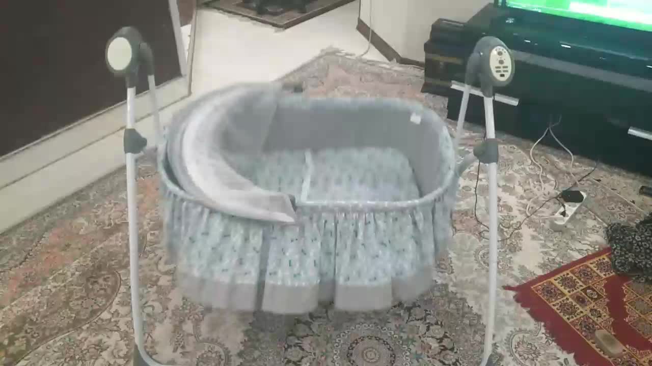 گهواره برقی نوزادی|اسباب و اثاث بچه|ملایر, |دیوار