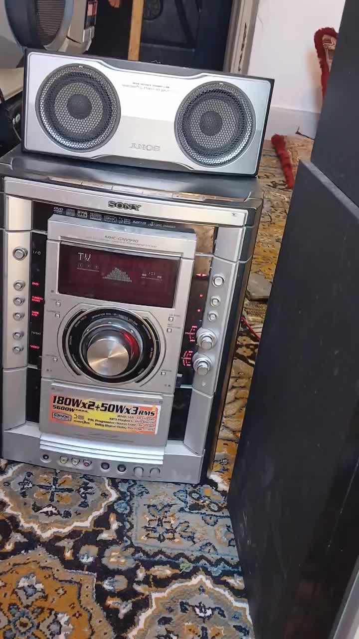 فروش ضبط ۳دیسک سونی|صوتی و تصویری|بندرعباس, |دیوار