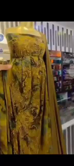 حریر نگین دار اصل عراق|لباس|ارومیه, |دیوار