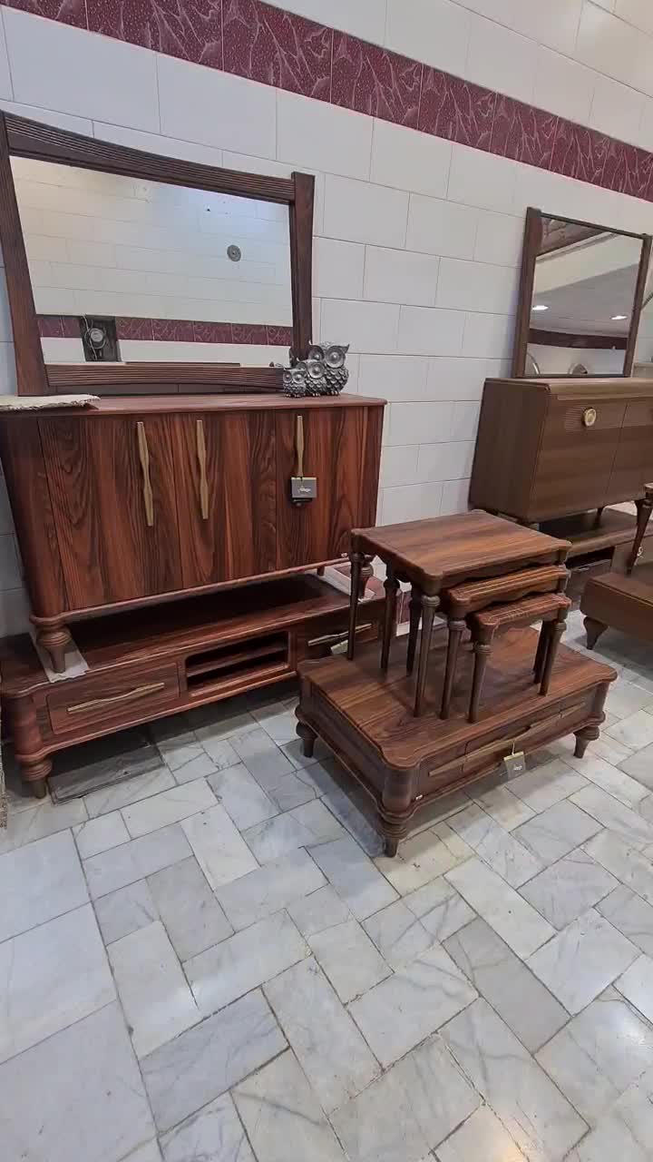 اینه کنسول میز tv جلومبلی|بوفه، ویترین، کنسول|یزد, |دیوار