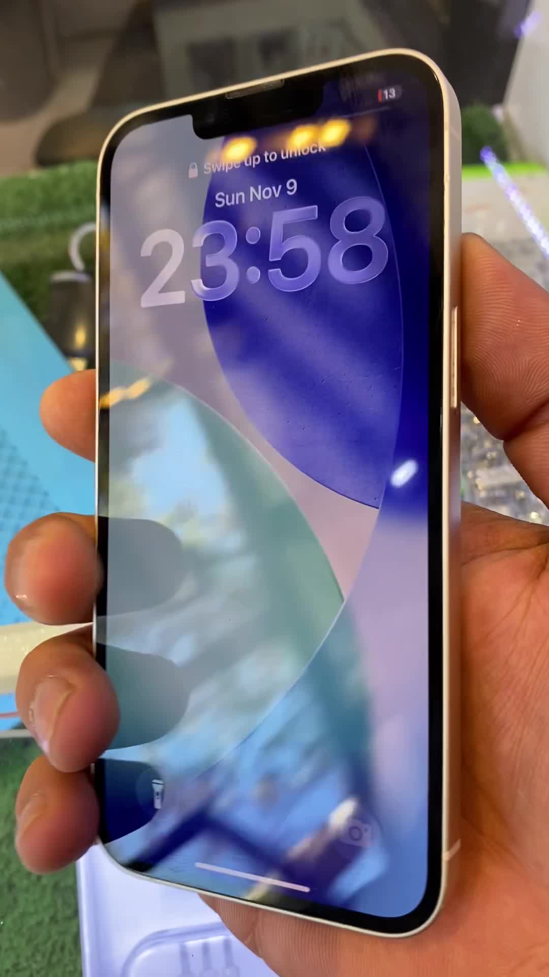 آیفون ۱۳ نرمال ۱۲۸ گیگ پلمپ بدون نقطه فوری|موبایل|شاهرود, |دیوار