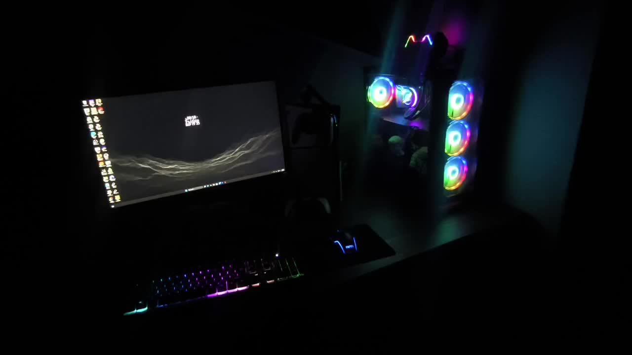 کیس گیمینگ قدرتمند با مانیتور 2k|رایانه رومیزی|پاکدشت, شهرک امام رضا|دیوار