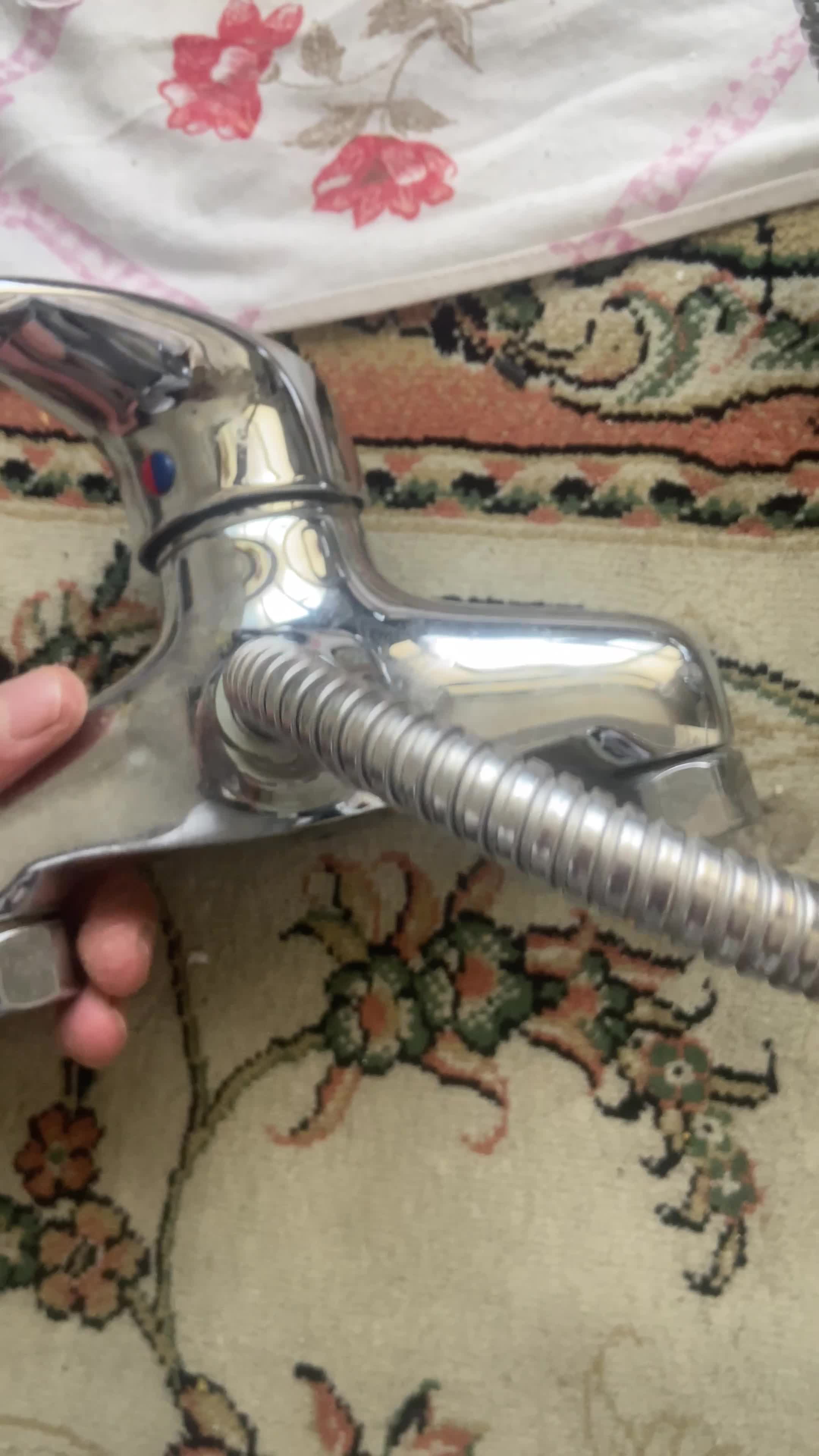 دوعدد شیر اهرمی برنج روکش استیل|لوازم سرویس بهداشتی|اصفهان, سعادتآباد|دیوار