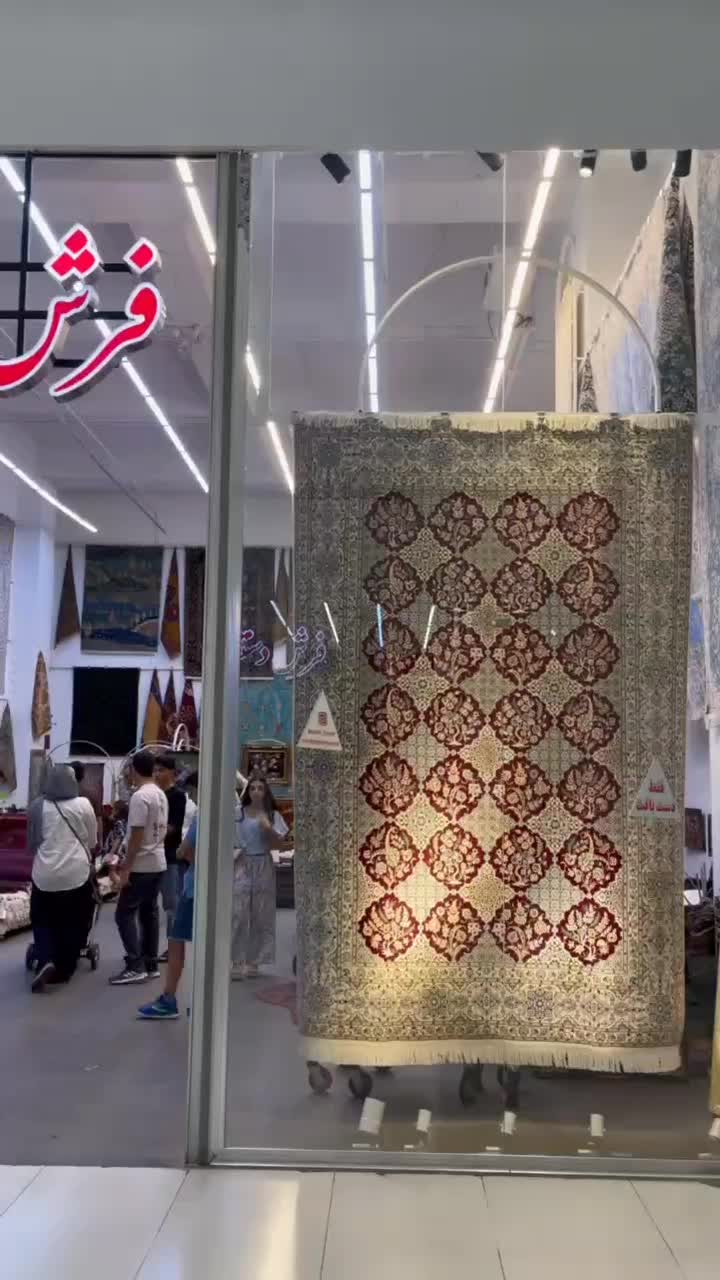 فرش دستباف(بساک)۶متریهای قشقای گل ابریشم رنگ گیاهی|فرش|کرج, نوروزآباد|دیوار