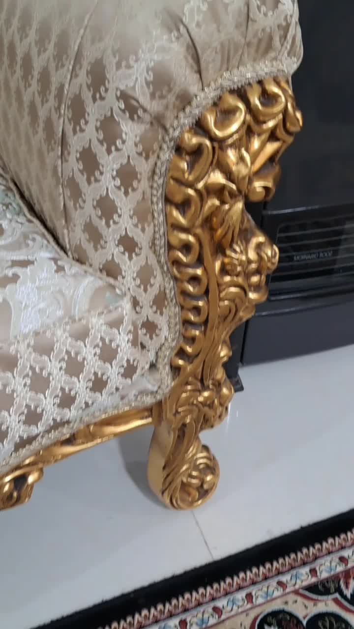 مبلمان ۹نفره تمام چوب|مبلمان خانگی و میز عسلی|خمین, |دیوار