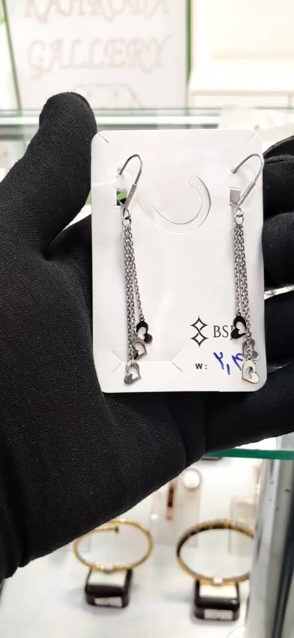 گوشواره های جدید و خاص نقره با ضمانت|بدلیجات|شهرضا, |دیوار