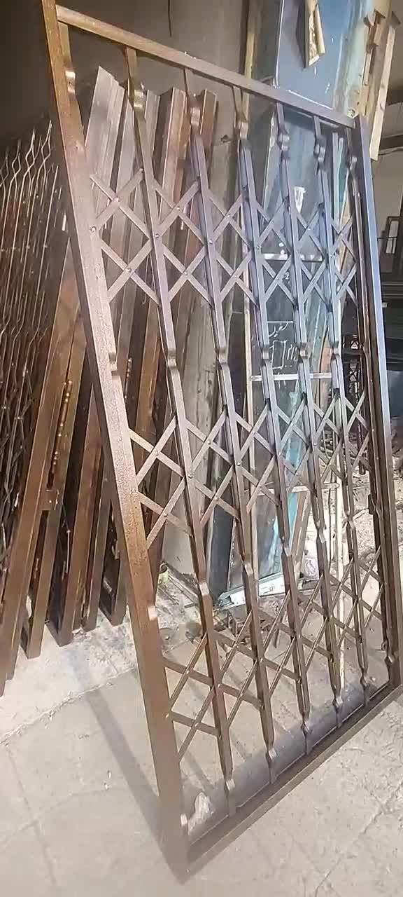 حفاظ درب و پنجره آکاردئونی با قفل ضد برش|مصالح و تجهیزات ساختمان|شهریار, شهریار|دیوار