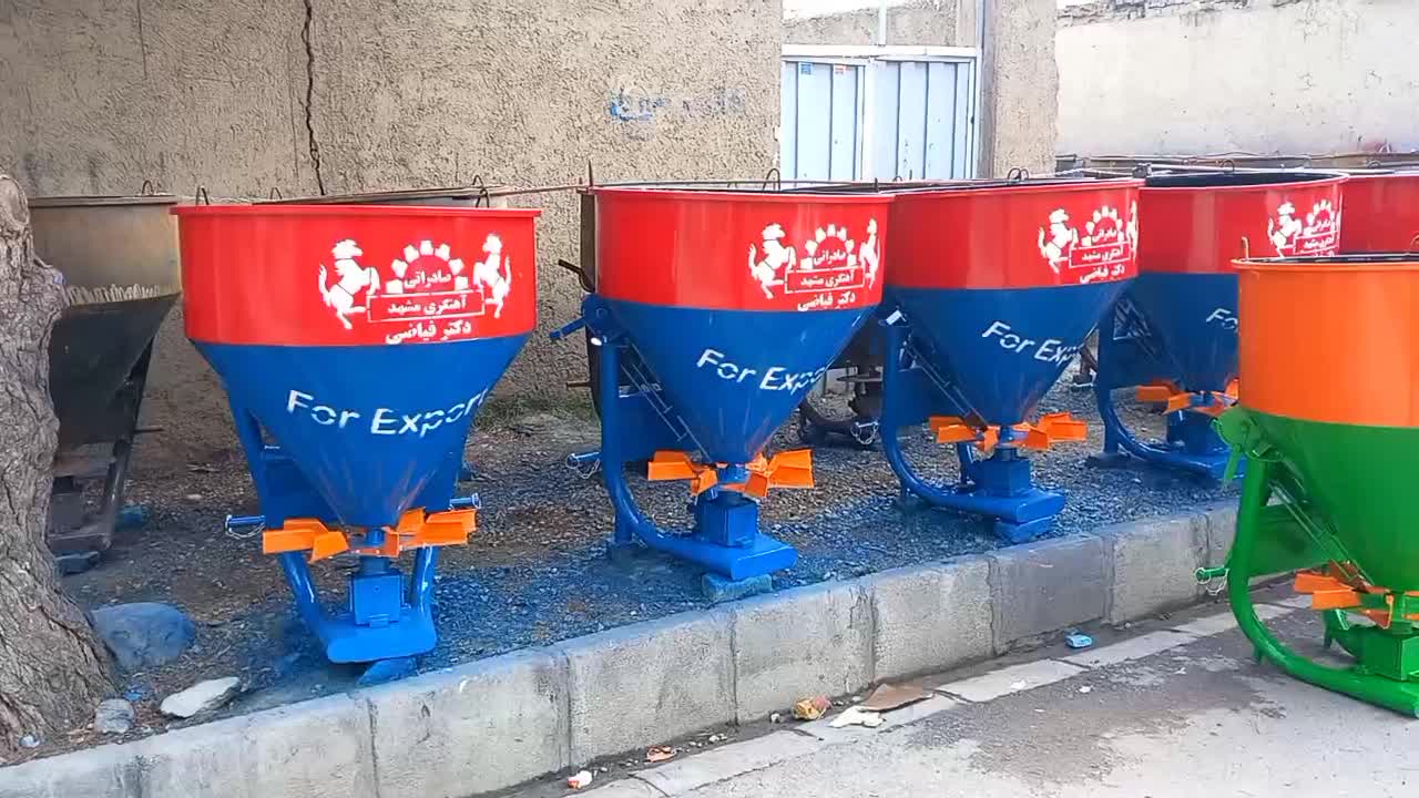 کودپاش بذرپاش کنتواتور لولر چیزل تریلی|ماشین‌آلات صنعتی|گنبد کاووس, |دیوار