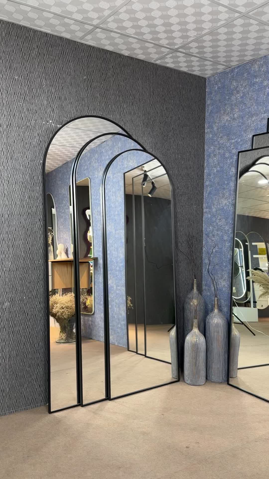 آینه قدی طرح مانا فریم فلزی دوبل|آینه|مشهد, کشف|دیوار