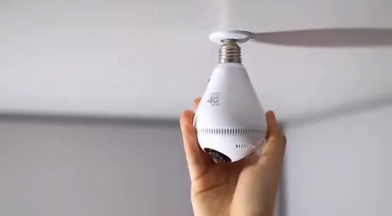 دوربین لامپی سیمکارتی با نصب آسان و کنترل موبایل|دوربین مداربسته|مراغه, |دیوار