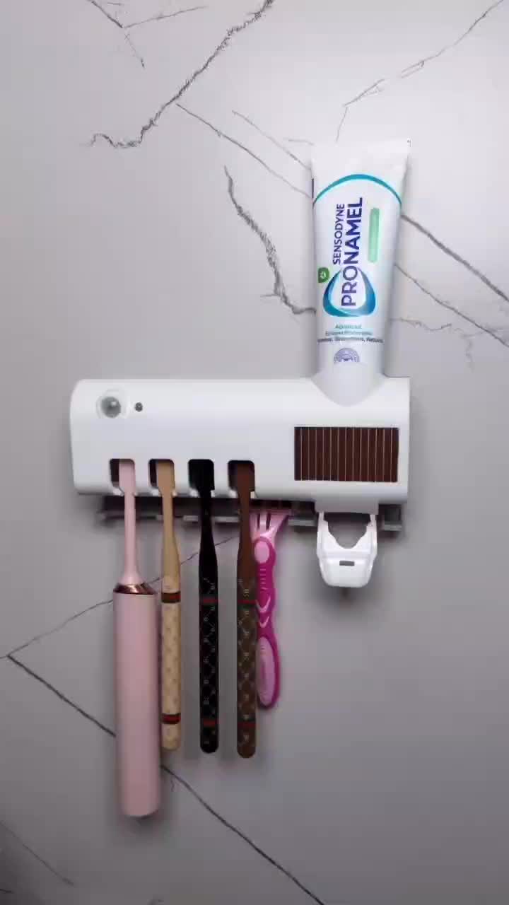 نگهدارنده و ضد عفونی کننده مسواک|لوازم حمام|تبریز, |دیوار