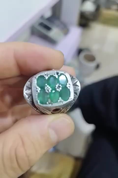 زمردکلمبیارکاب شخصی ساز کنار رکاب یاقوت معدن|جواهرات|ورامین, ورامین|دیوار