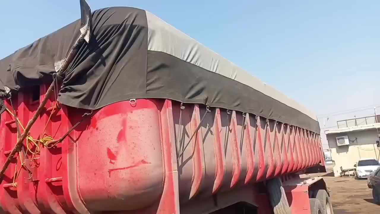 چادر برزنتی تریلی کمپرسی دو محور ،در حد|قطعات یدکی و لوازم جانبی|تهران, قصر فیروزه ۲|دیوار