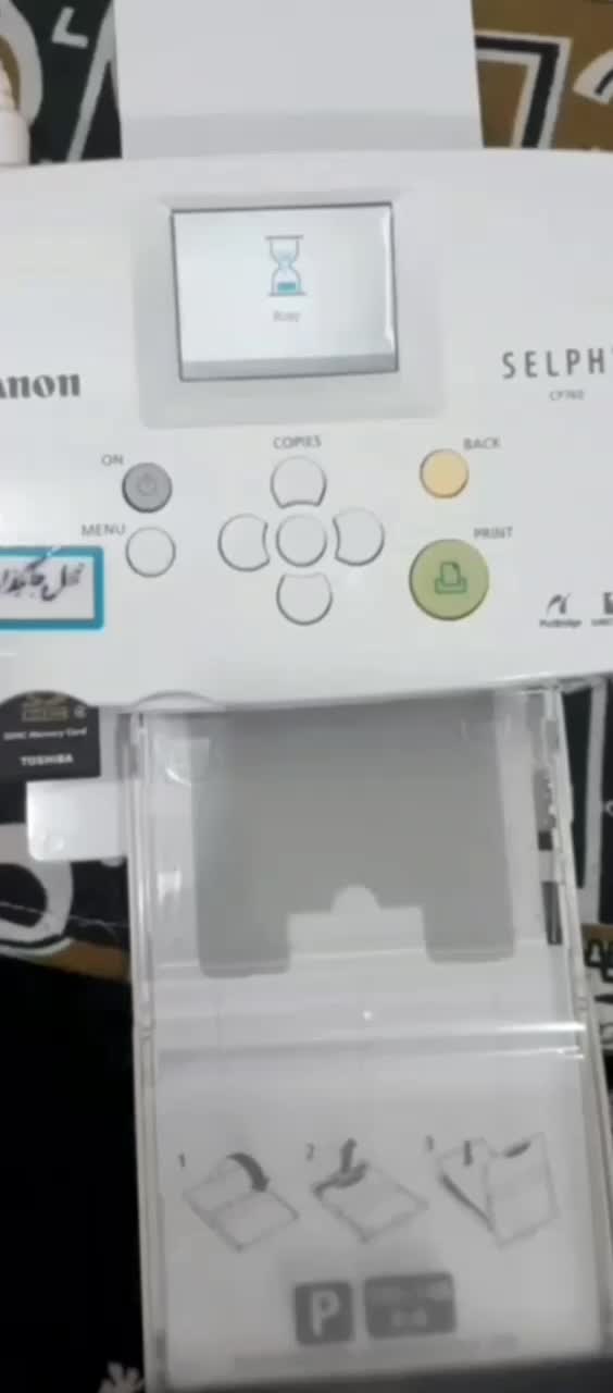 چاپگر( پرینتر) چاپ عکس رنگی کانن مدل CP|پرینتر، اسکنر، کپی، فکس|برازجان, |دیوار