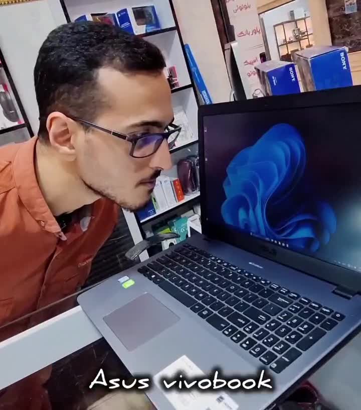 لپ‌تاپ اُپن‌باکس Asus vivobook|رایانه همراه|لاهیجان, خمیر کلایه|دیوار