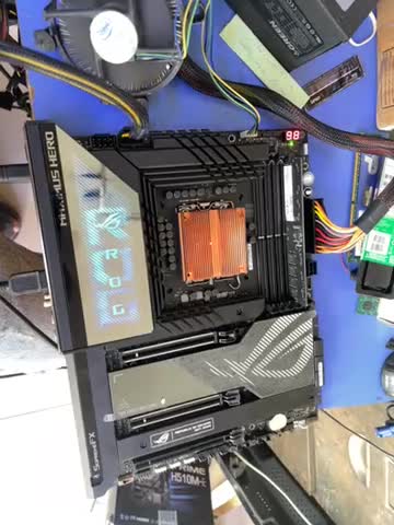مادربرد Z790 HERO با کارتن مادربرد|قطعات و لوازم جانبی رایانه|تهران, شهرک ولیعصر شمالی|دیوار