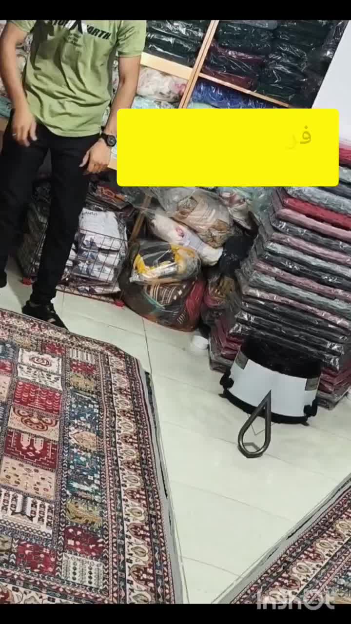فرشینه پشت نمدی ۱۲۰ در ۱۸۰|فرش|یزد, |دیوار
