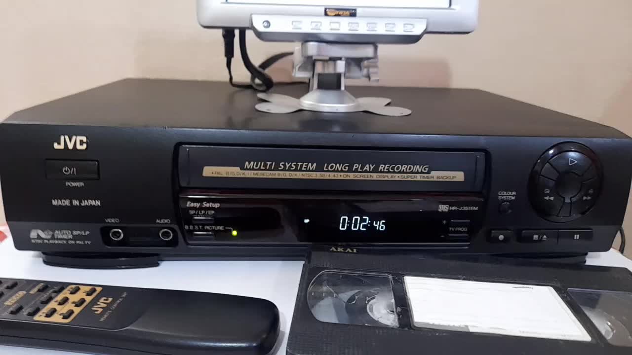 JVC مدل HR-J351EM|پخش‌کننده DVD و ویدیو|قزوین, |دیوار