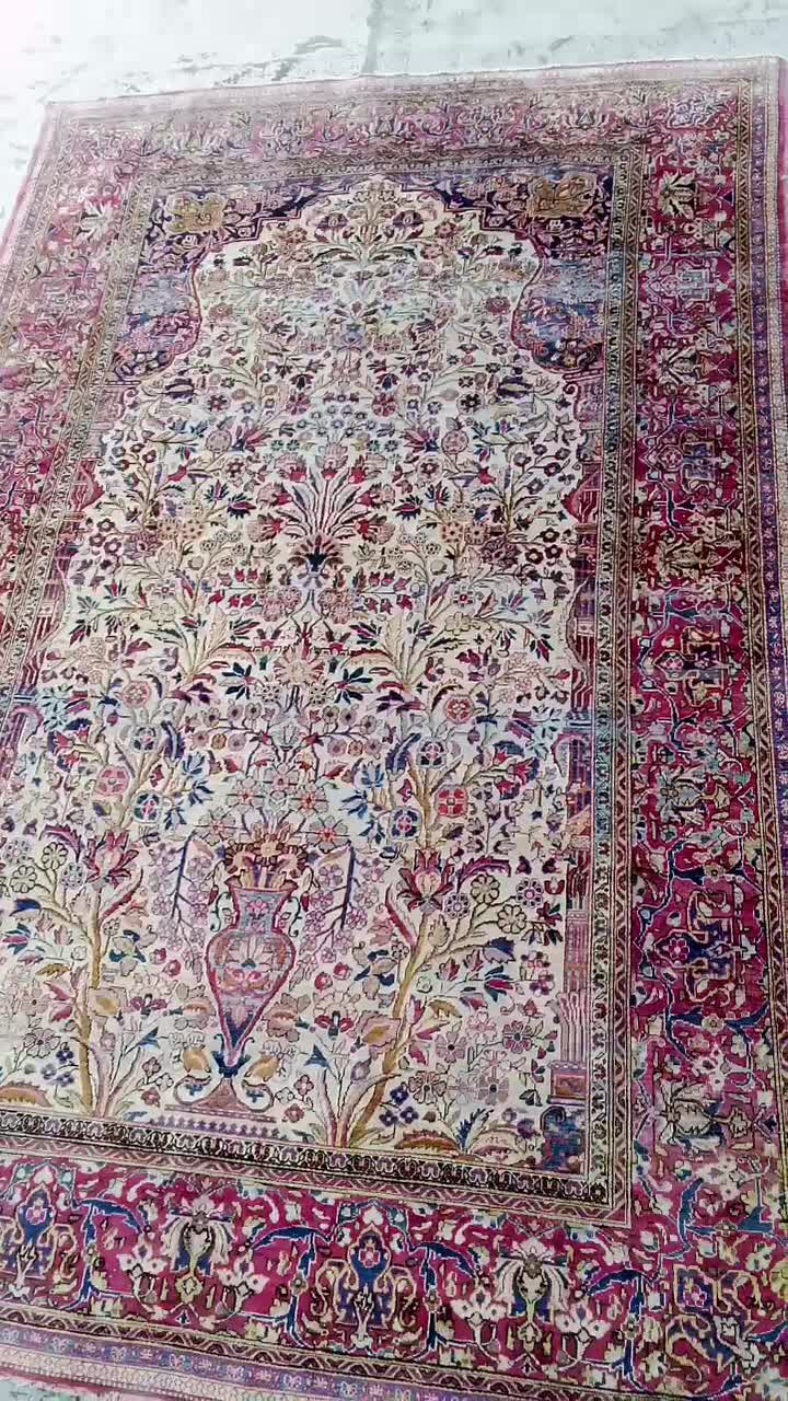 فرش قدیمی دستبافت|فرش|همدان, |دیوار