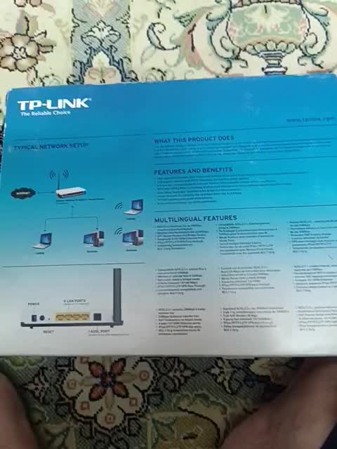 مودم Tp-link|مودم و تجهیزات شبکه|مشهد, ادیب نیشابوری (شهرک غرب)|دیوار