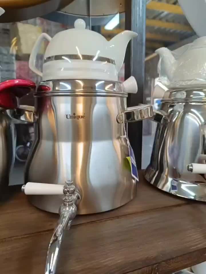 کتری قوری استیل|قوری، کتری، قهوهساز دستی|قیامدشت - خاورشهر, |دیوار