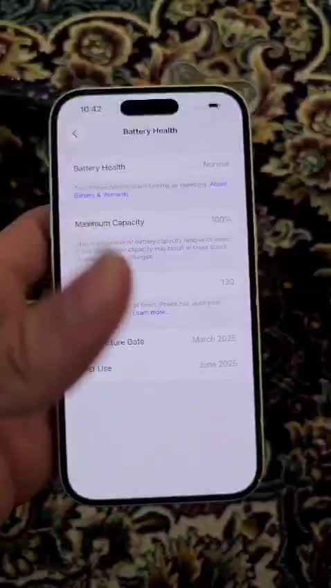 IPhone 16 با ظرفیت 128 گیگابایت|موبایل|تهران, میدان ولیعصر|دیوار
