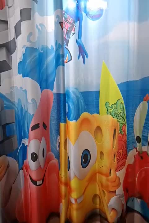 پرده پانچ تصویری عروسکی لبوبو/کارتون کودک|پرده، رانر، رومیزی|اصفهان, اشکاوند|دیوار