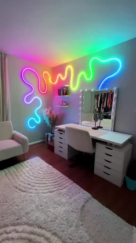 ریسه شلنگی وایرلس و ۱۷ رنگ و ریسه شلنگی نئون فلکسی|ریسه و چراغ تزئینی|تهران, ستارخان|دیوار