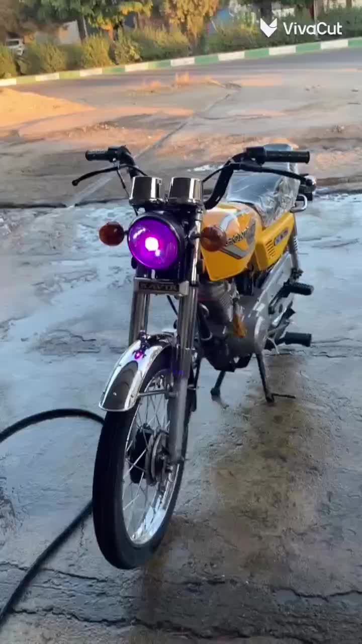 موتور هندا معاوضه با بر و بزغاله|موتورسیکلت|قلندر آباد, |دیوار