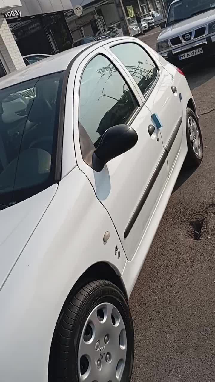 206مدل1396بدون رنگ آپشنال|خودرو سواری و وانت|رشت, جانبازان|دیوار