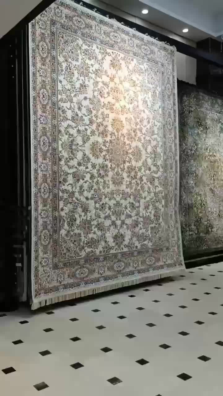 فرش کرم قهوه ای دیزاین ۱۲۰۰|فرش|تهران, نعمتآباد|دیوار