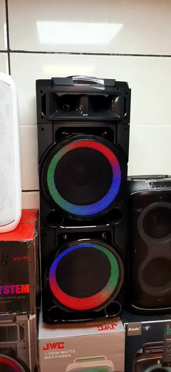 باند اسپیکر kts1707 دو میکروفون((سوگلی گلشهر))|سیستم صوتی خانگی|زنجان, |دیوار