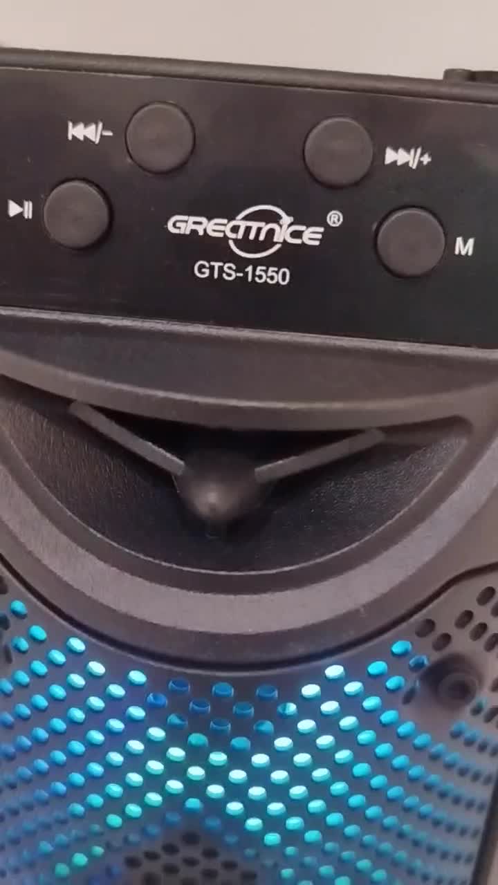 اسپیکر بلوتوث GREATNICE مدل GTS-1550 اورجینال|پخش‌کننده همراه|قم, میدان نو|دیوار
