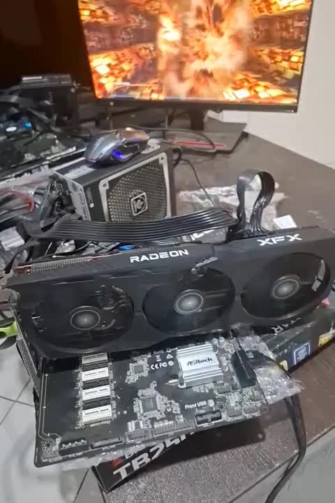 کارت گرافیک Rx6700xt swft ایکس اف ایکس amd|قطعات و لوازم جانبی رایانه|تهران, سلسبیل شمالی|دیوار