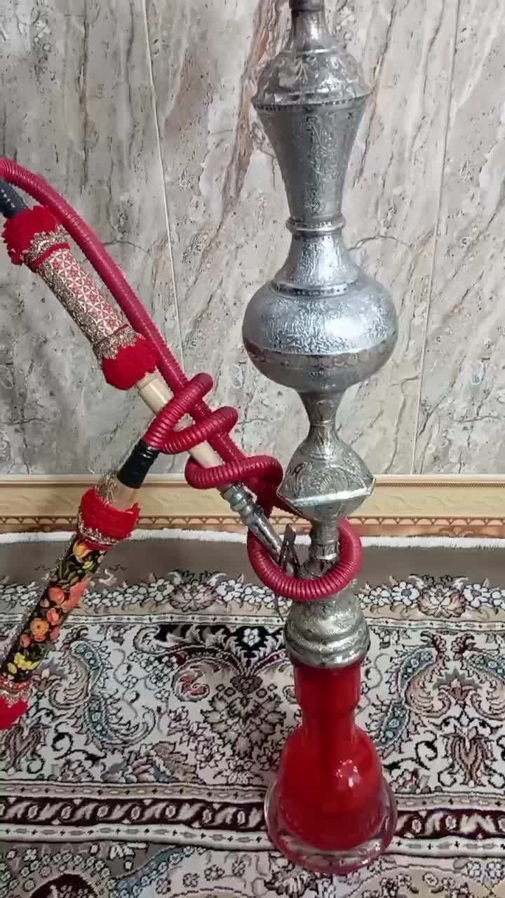 قلیان برنجی حاج اوغلی نادر اصل|کلکسیون و سرگرمی|نسیم‌شهر, |دیوار