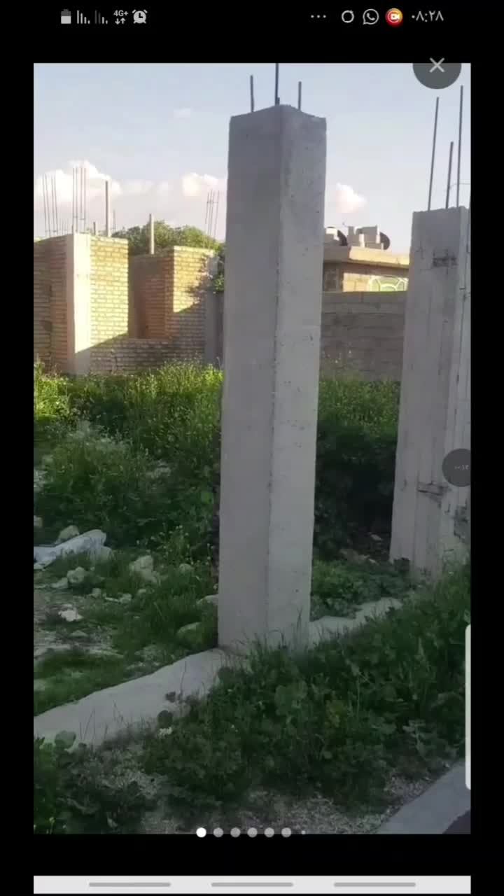 زمین بابامیدان «فوری»(خانه نیمه ساخت)|فروش زمین و ملک کلنگی|رستم, |دیوار