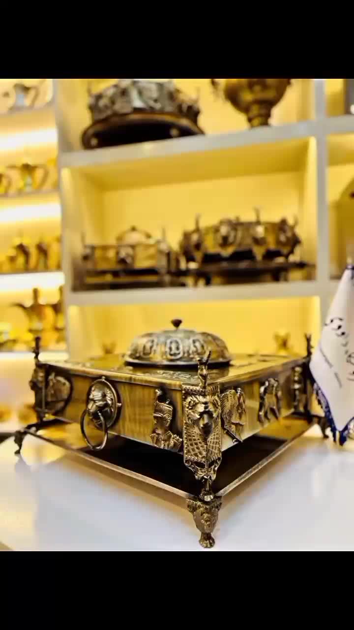 منقل زغالی طرحدار  مناسب استفاده خاص و فضای دلنشین|صنایع دستی و سایر لوازم تزئینی|شوش, |دیوار