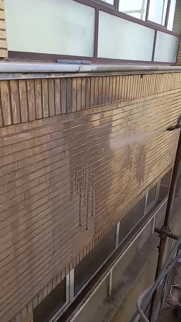 شستشوی نماو سند پلاست|خدمات نظافت|خمینیشهر, |دیوار