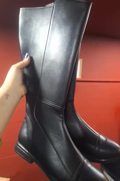 پوتین ساق بلند چرم زنانه|کیف، کفش، کمربند|آمل, |دیوار