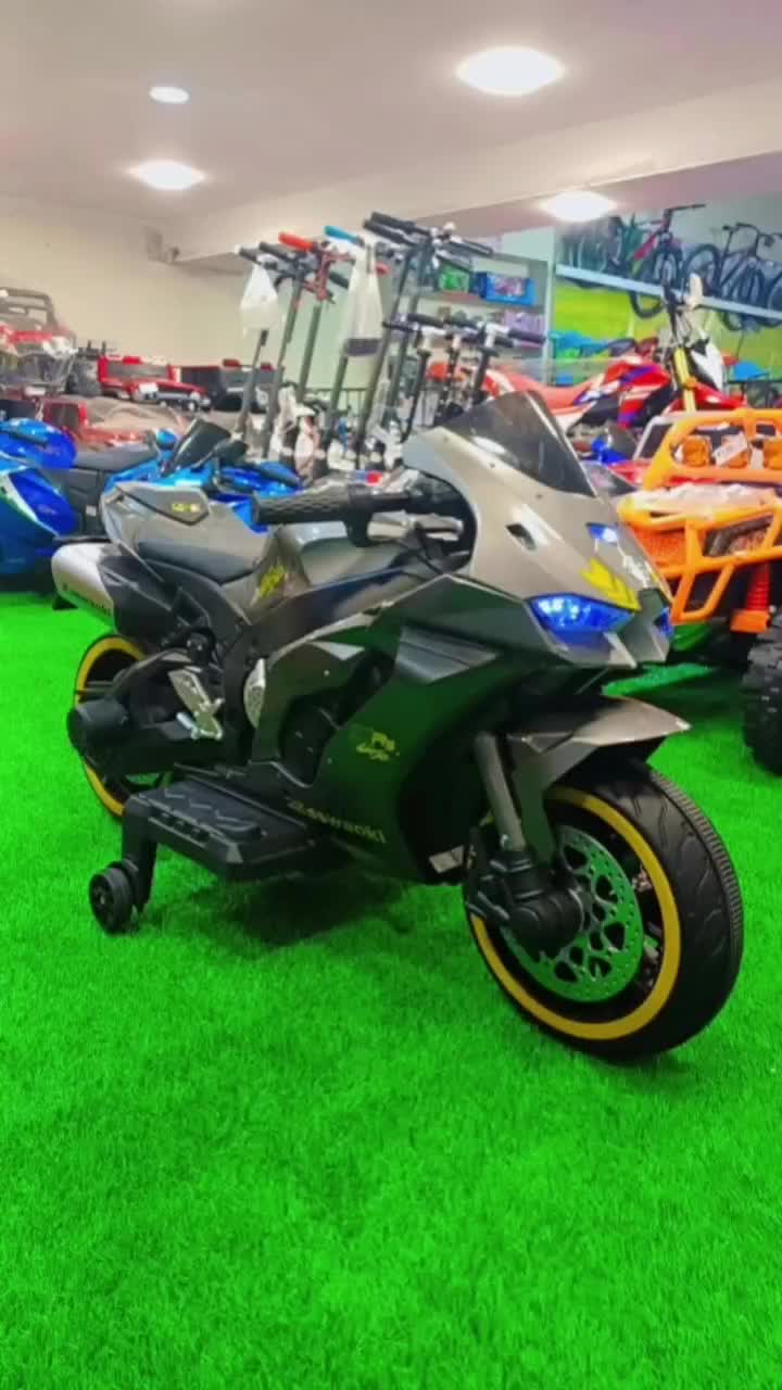 موتورشارژی kawasaki Ninja رنگ جدید رسیدماشین شارژی|اسباببازی بچه|مشهد, توس (بلوار توس)|دیوار