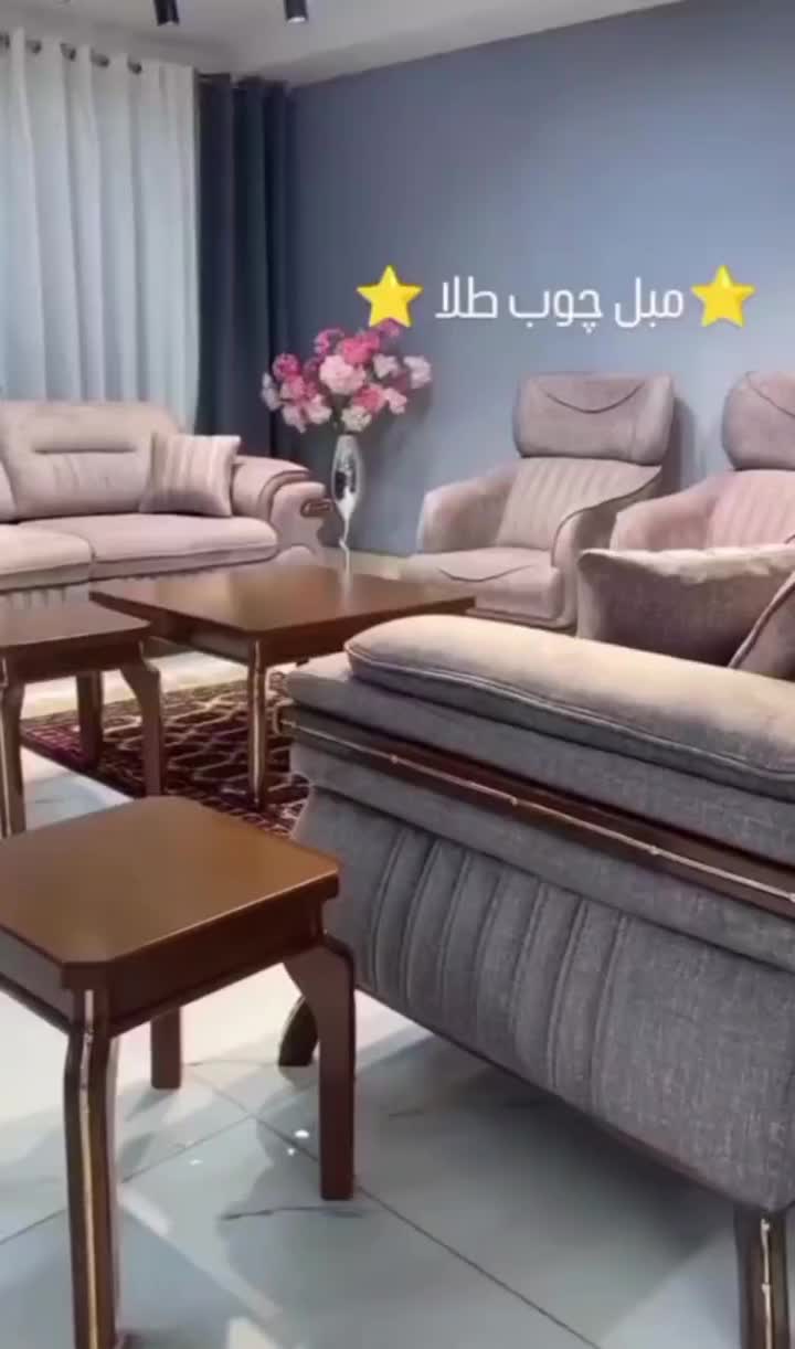 مبل ۸ نفره لورنت ۱۴۰۴ با ۵ سال ضمانت اقساط|مبلمان خانگی و میز عسلی|همدان, |دیوار