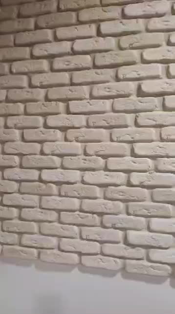 آجر سفید دکوراتیو طرح رُستیک ترک دار|مصالح و تجهیزات ساختمان|شیراز, شاه قلی بیگی|دیوار