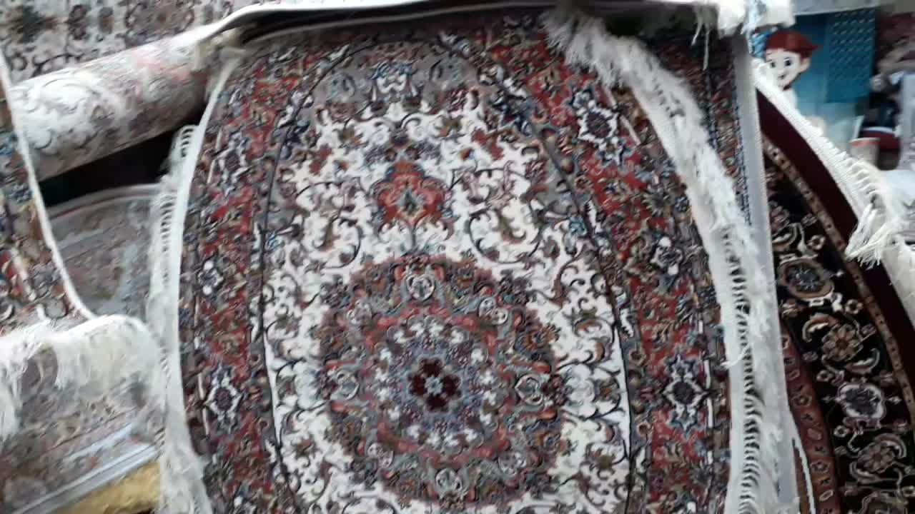 فرش،بیضی اولیا ۱۲۰ سایز مارک اطمینان۷۰۰شانه|فرش|تبریز, |دیوار