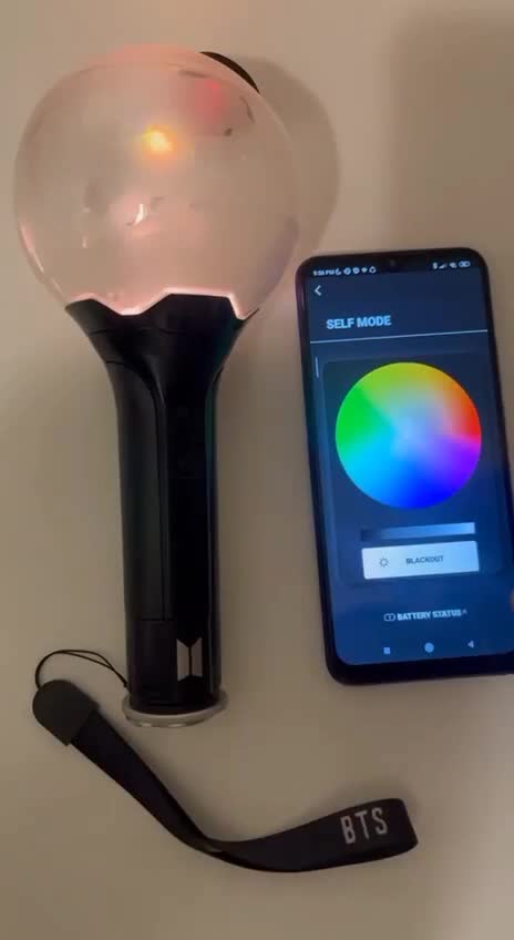 لایت استیک بی تی اس ورژن ۳ BTS lightstick|کلکسیون و سرگرمی|تهران, درختی|دیوار