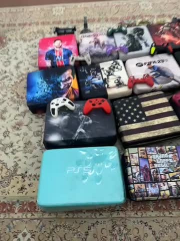 دیسک بازی و کیف PS4 PS5 روکش دسته PS4 PS5پایه شارژ|کنسول، بازی ویدئویی و آنلاین|کرج, شهرک فهمیده|دیوار