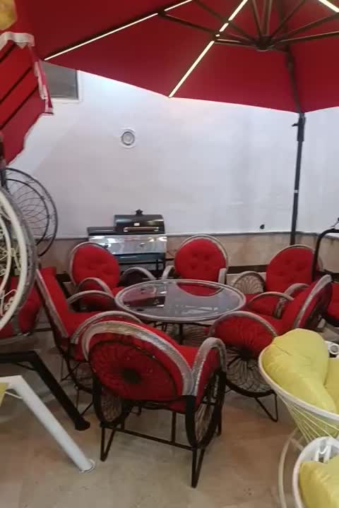 میزصندلی باغی|میز و صندلی غذاخوری|چمستان, |دیوار