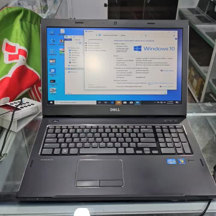 لپتاپ دل سایز بزرگ ۱۷ اینچ i5 رم ۱۶ هارد ssd|رایانه همراه|یاسوج, |دیوار